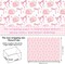12 Sheets Pink Bow Wrapping Paper – Floral, Plaid, Heart & Bow Designs, Folded Flat Craft Paper for Valentine’s Day, Wedding, Baby Shower, Birthday (Pink Bow) 19.7 x 27.6 Inch
